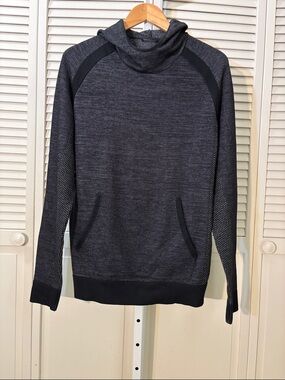 Huckberry PROOF Men’s Hooded Athletic Knit Pullover Sweater Medium